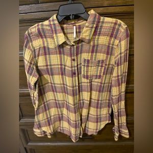 Free People button up